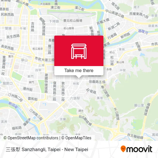 三張犁 Sanzhangli地圖