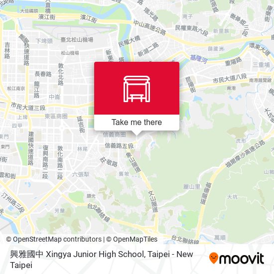 興雅國中 Xingya Junior High School map