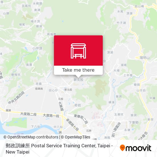 郵政訓練所 Postal Service Training Center map