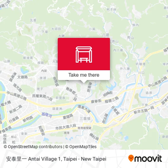 安泰里一 Antai Village 1 map