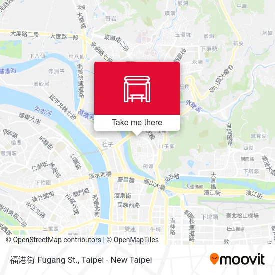 福港街 Fugang St.地圖