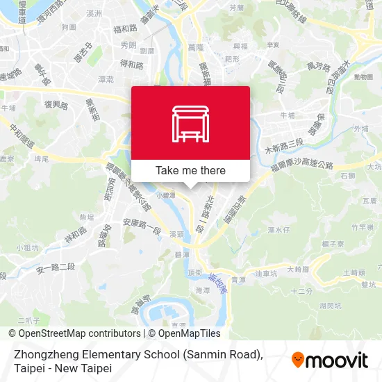 中正國小(三民路) Zhongzheng Elementary School(Sanmin Rd.) map