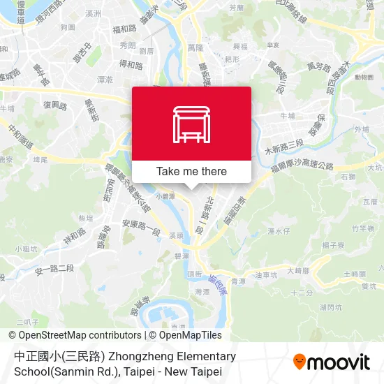 中正國小(三民路) Zhongzheng Elementary School(Sanmin Rd.) map