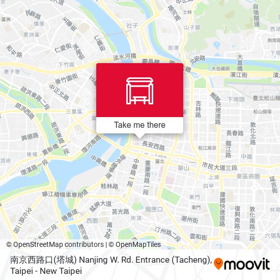 南京西路口(塔城) Nanjing W. Rd. Entrance (Tacheng) map