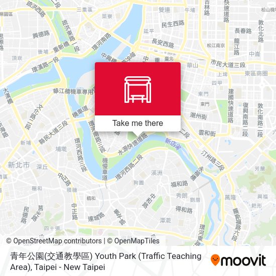 青年公園(交通教學區) Youth Park (Traffic Teaching Area)地圖