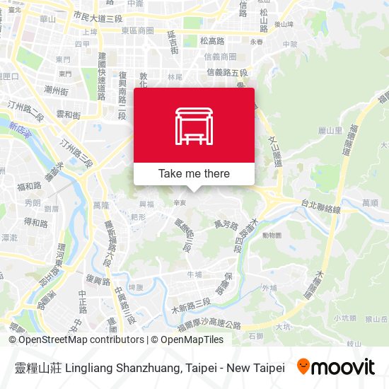 靈糧山莊 Lingliang Shanzhuang map
