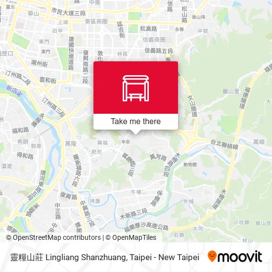 靈糧山莊 Lingliang Shanzhuang map