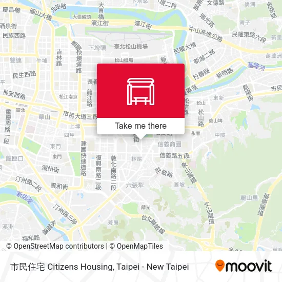 市民住宅 Citizens Housing map
