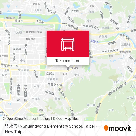 雙永國小 Shuangyong Elementary School map