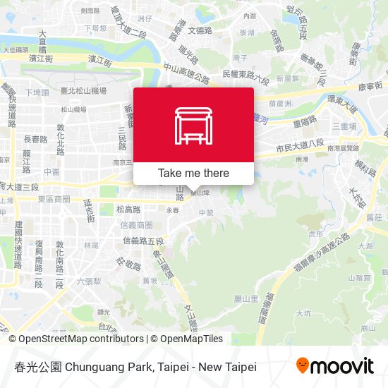 春光公園 Chunguang Park map