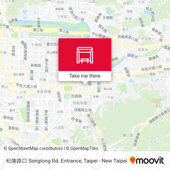 松隆路口 Songlong Rd. Entrance map