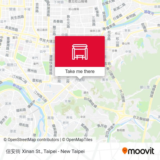 信安街 Xinan St.地圖