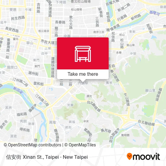 信安街 Xinan St.地圖