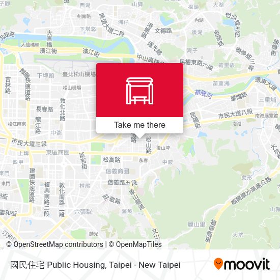 國民住宅 Public Housing地圖
