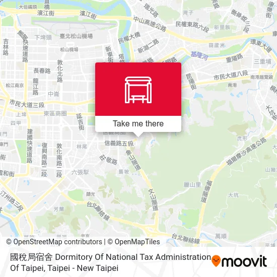 國稅局宿舍 Dormitory Of National Tax Administration Of Taipei map
