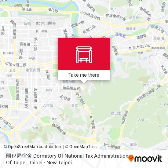 國稅局宿舍 Dormitory Of National Tax Administration Of Taipei map