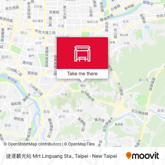 捷運麟光站 Mrt Linguang Sta. map
