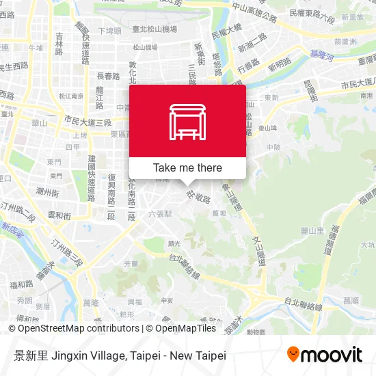 景新里 Jingxin Village map