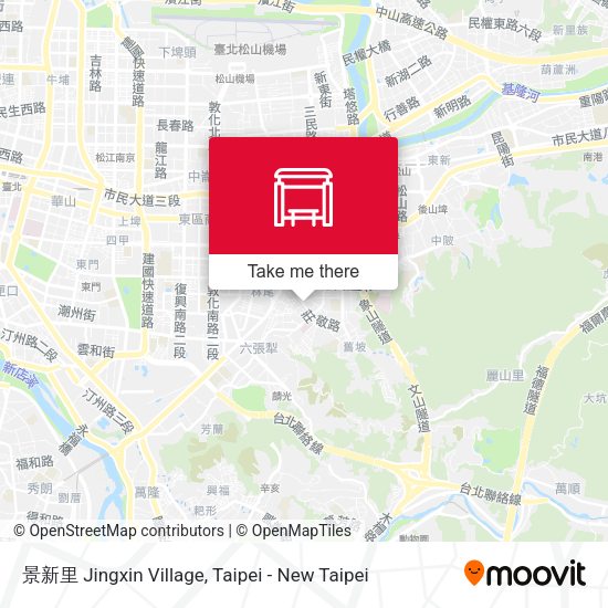 景新里 Jingxin Village map