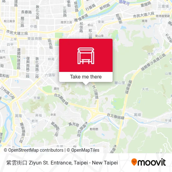 紫雲街口 Ziyun St. Entrance地圖