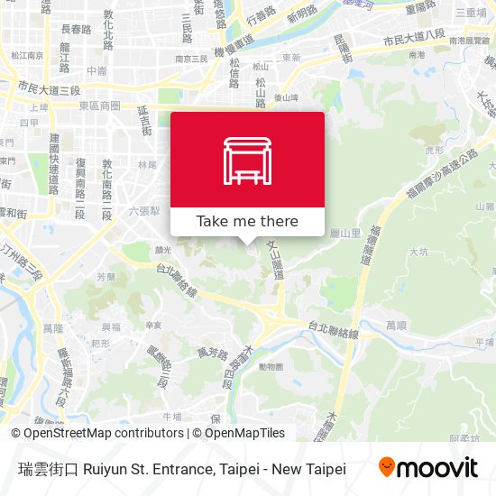 瑞雲街口 Ruiyun St. Entrance map