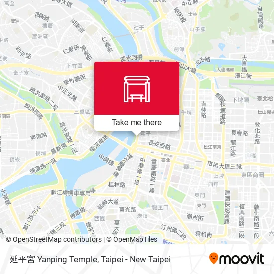 延平宮 Yanping Temple地圖
