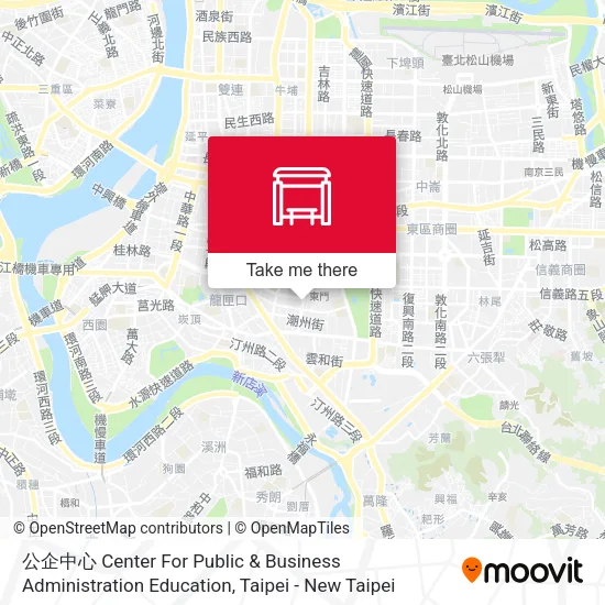 公企中心 Center For Public & Business Administration Education地圖