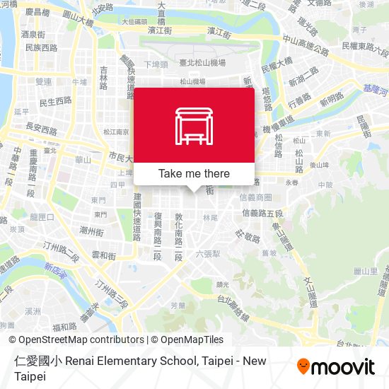 仁愛國小 Renai Elementary School map