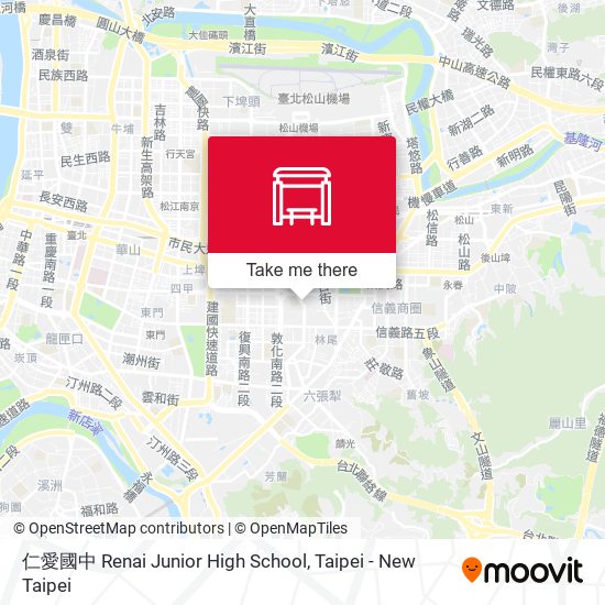 仁愛國中 Renai Junior High School map
