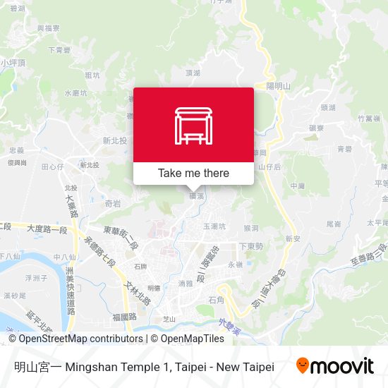 明山宮一 Mingshan Temple 1地圖