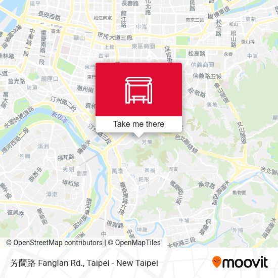 芳蘭路 Fanglan Rd. map