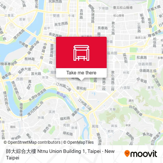 師大綜合大樓 Ntnu Union Building 1地圖