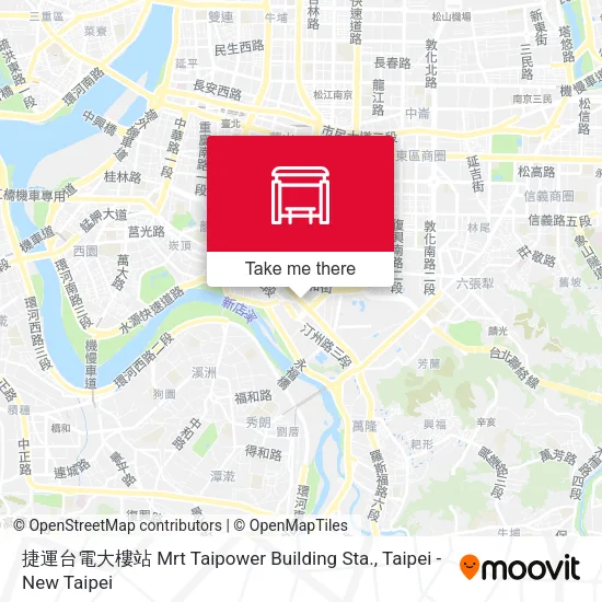 捷運台電大樓站 Mrt Taipower Building Sta.地圖