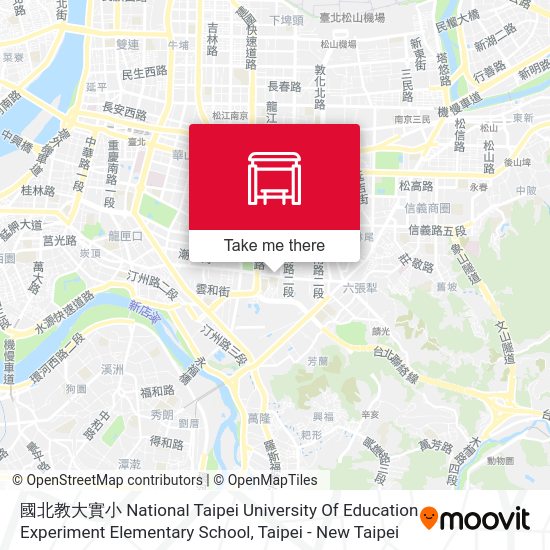 國北教大實小 National Taipei University Of Education Experiment Elementary School map