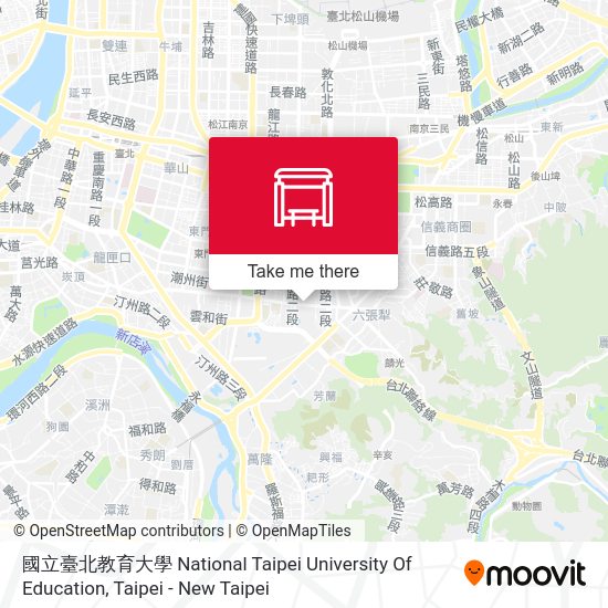 國立臺北教育大學 National Taipei University Of Education map