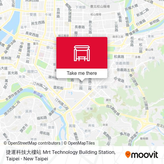 捷運科技大樓站 Mrt Technology Building Station地圖