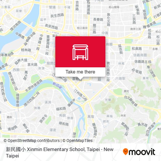 新民國小 Xinmin Elementary School map