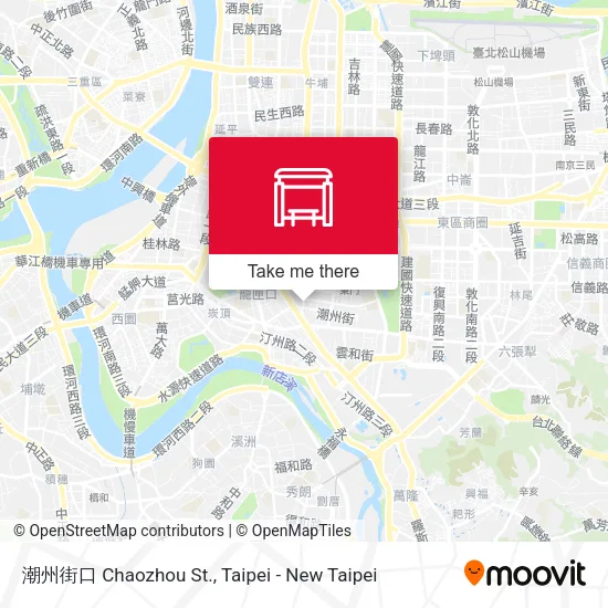 潮州街口 Chaozhou St.地圖