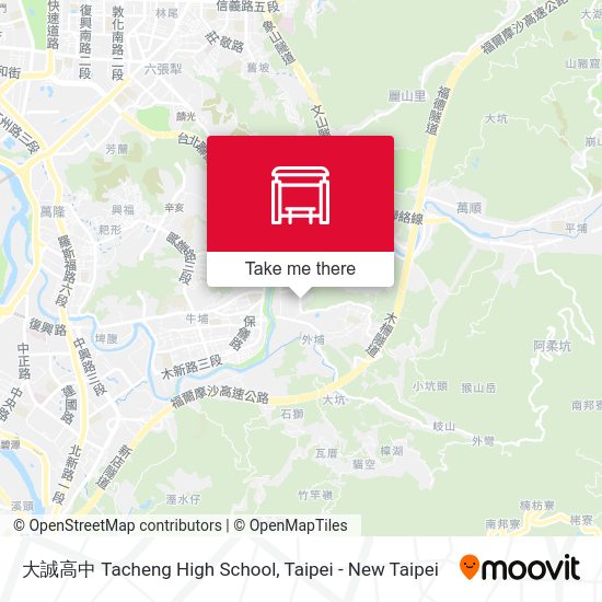 大誠高中 Tacheng High School map