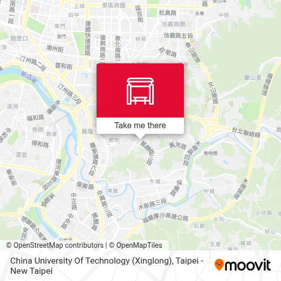 中國科技大學(興隆) China University Of Technology (Xinglong)地圖