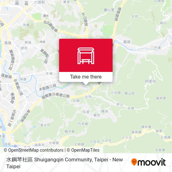 水鋼琴社區 Shuigangqin Community地圖
