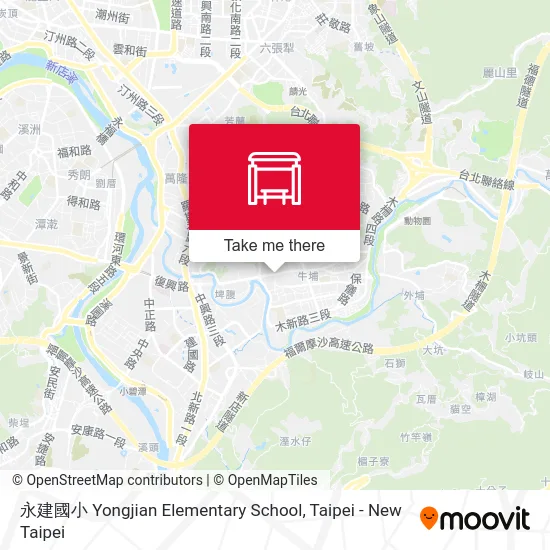 永建國小 Yongjian Elementary School map