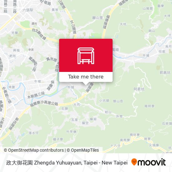 政大御花園 Zhengda Yuhuayuan map