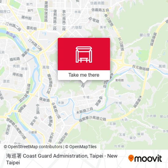 海巡署 Coast Guard Administration map