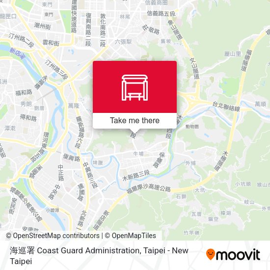 海巡署 Coast Guard Administration map