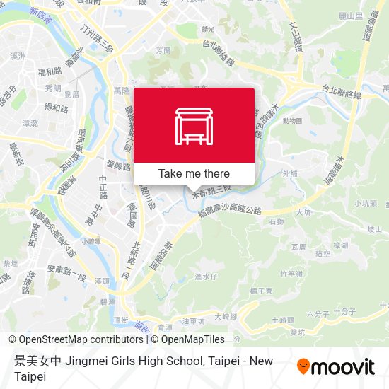 景美女中 Jingmei Girls High School地圖