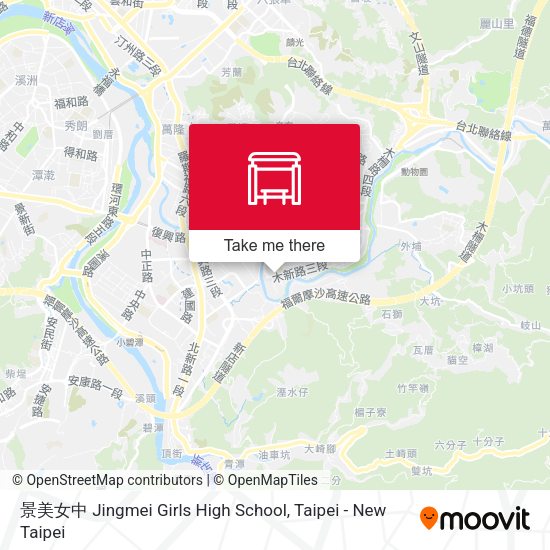 景美女中 Jingmei Girls High School map