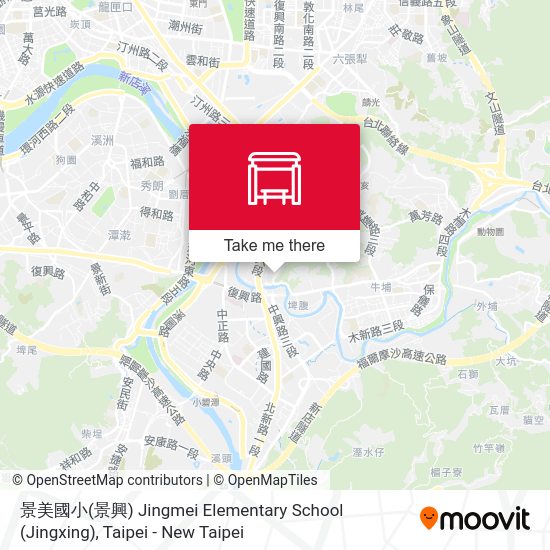 景美國小(景興) Jingmei Elementary School (Jingxing)地圖