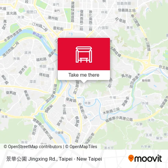 景華公園 Jingxing Rd. map