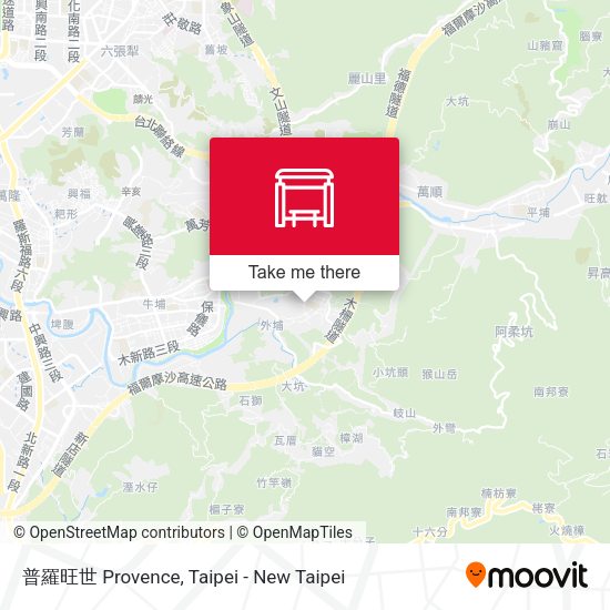 普羅旺世 Provence map